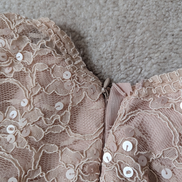 Petal Pink Mori Lee 714 Formal Bridesmaid Dress - Picture 8 of 11